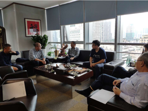 中國建筑科學研究院外加劑技術研究中心主任高桂波博士蒞臨港創(chuàng)建材公司參觀指導