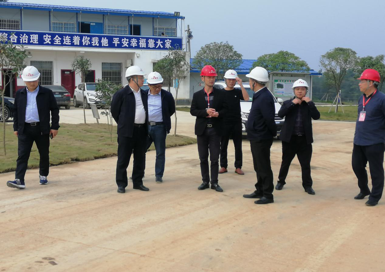 寧鄉(xiāng)市委常委、常務副市長王湘云一行蒞臨寧鄉(xiāng)港灣公司考察指導工作